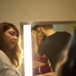 Raashi Khanna Instagram - Dressing up can be fun but it’s also exhausting. Grateful to my glam team who made it so easy with their incredible talent. Here’s a sneak peak behind the scenes.. Thank you for a glamorous night! 💜