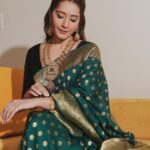 Raashi Khanna Instagram - For @bhima_jewels in @shravankummar 💚 📸 @arifminhaz