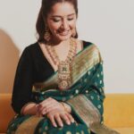 Raashi Khanna Instagram - For @bhima_jewels in @shravankummar 💚 📸 @arifminhaz