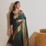 Raashi Khanna Instagram - For @bhima_jewels in @shravankummar 💚 📸 @arifminhaz