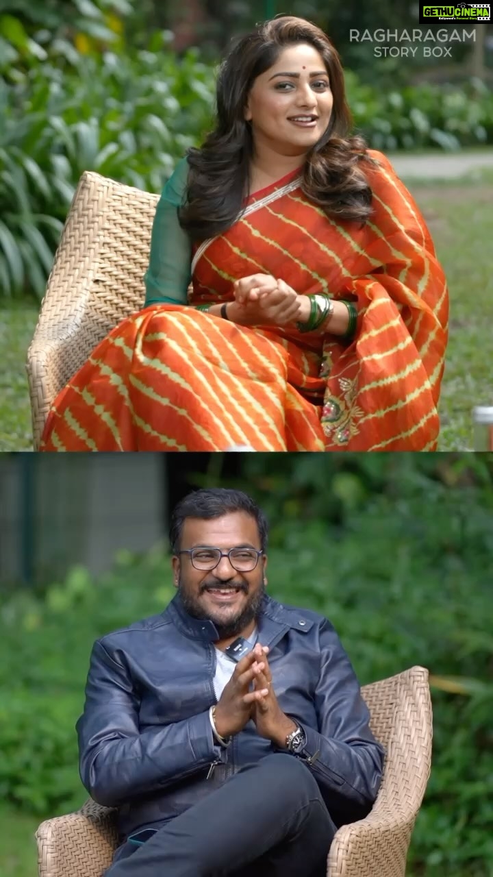 Rachita Ram Instagram - Full episode streaming right now on @ragha_ragam YouTube channel ❤️ Check out right ! @goldclasswithmayuraa ft ‘Lady SuperStar Rachita Ram’ ❤️ @rachita_instaofficial !!! #rachitaram #kranthi #dboss #rjmayuraa #mayuraaraghavendra