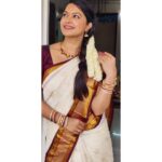 Rachitha Mahalakshmi Instagram - Always follow this one thing "What u think, What u say ,nd Wt u do are in harmony""!!!! Positive Friday 😇🙌🙌🙌🙌🙌 Lovely saree @santhoshiplush 🥰🥰🥰🥰