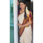 Rachitha Mahalakshmi Instagram - Always follow this one thing "What u think, What u say ,nd Wt u do are in harmony""!!!! Positive Friday 😇🙌🙌🙌🙌🙌 Lovely saree @santhoshiplush 🥰🥰🥰🥰