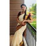 Rachitha Mahalakshmi Instagram - Always follow this one thing "What u think, What u say ,nd Wt u do are in harmony""!!!! Positive Friday 😇🙌🙌🙌🙌🙌 Lovely saree @santhoshiplush 🥰🥰🥰🥰