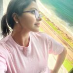 Rachitha Mahalakshmi Instagram - A solitary journey refreshes the soul ✌️✌️✌️✌️ 😇😇😇😇😇😇 Lovely Tees @aiily.lk 😇❤️