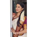 Rachitha Mahalakshmi Instagram - Always follow this one thing "What u think, What u say ,nd Wt u do are in harmony""!!!! Positive Friday 😇🙌🙌🙌🙌🙌 Lovely saree @santhoshiplush 🥰🥰🥰🥰