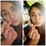 Radha Instagram - My birthday girl Thulasi, says “ Love you all! “ ❤️❤️ Good morning everyone!!! #birthday #birthdaygirl #instagram #love #uds #udsnair #radha #birthdaywishes