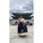 Radha Instagram - In traditional Korean attire, visited the majestic Gyeongbokgung Palace, South Korea. Understood the significance of keeping the traditions while visiting the palace. It gives so much of a vibe, truly blessed. It takes us back to those ancient times! What an amazing feeling. How’s it ? ❤️❤️ #korea #seol #travel #instagram