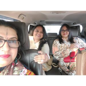 Radha Instagram - During schooldays, Never have we ever expected that reunions will be filled with endless bond love & care. That amazing feeling when meeting batchmates after a long time, can’t be expressed in words. Thanks to Mobile & technology, such moments can be captured! ❤️❤️

#gettogether #friendship #reunion #instagood #instagram #facebook #love #batchmates #film