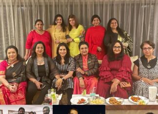 Radha Instagram - Happy and super excited to meet my dear film friends after a long time while attending the birthday celebrations of my dear and dearest Radhika ❤️ Radhika, The Birthday Party was so spectacular! Just Loved it !! I admire you a lot, your spirit, energy and your enthusiasm to do multiple roles ie - actress , producer & business woman is really amazing! Stay blessed, Love you lots , ❤️ Chennai, India