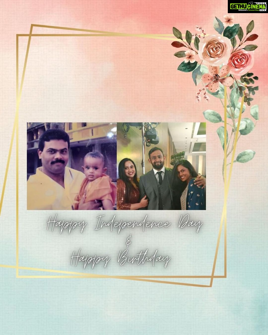 Radha Instagram - It’s double delight today.The nation celebrates its 75th Independence Day & my dear son Vignesh’s Birthday. Vignesh…..A loving son, a spectacular brother , a true friend , charismatic entrepreneur & a classic personality. May you shine bright in every step you take in life. Wishing you a life filled with happiness good health & prosperity!! Love you lots !! ❤️❤️❤️ Happy Birthday dear ❤️❤️❤️ Mumbai, Maharashtra