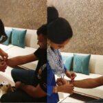 Radha Instagram - Raksha Bandhan. Even though parents give birth to the child, its the sibling's bond - protection & care that remains for a long period of their life. Every year when Raksha Bandhan comes it gives immense joy to watch the love & joy between my dear and dearest children. May this strong bond remains forever. #rakshabandhan Mumbai, Maharashtra