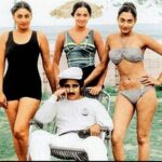 Radha Instagram - This is one of my favourite memory from the days of shoot for movie tik tik tik. Back then it might have looked part of job but now if I look back I admire the struggle and strength we have put in to look so, and special admiration goes to @actress.maadhavi who has that effortless look on her face along with right posture. Hatsoff to her to be able to work on attitude along with her body. Some memories if remembered now has many unspoken thoughts which I am sharing here today. And Iam glad we were in right hands then for these beautiful outfits on us by our designer Vani Ganapathy. #memories #heroinelife #favourite #radhanair