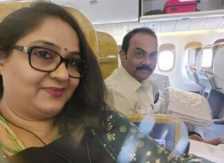 Radha Instagram - En route to lovely Dubai!! ☺️ #dubai