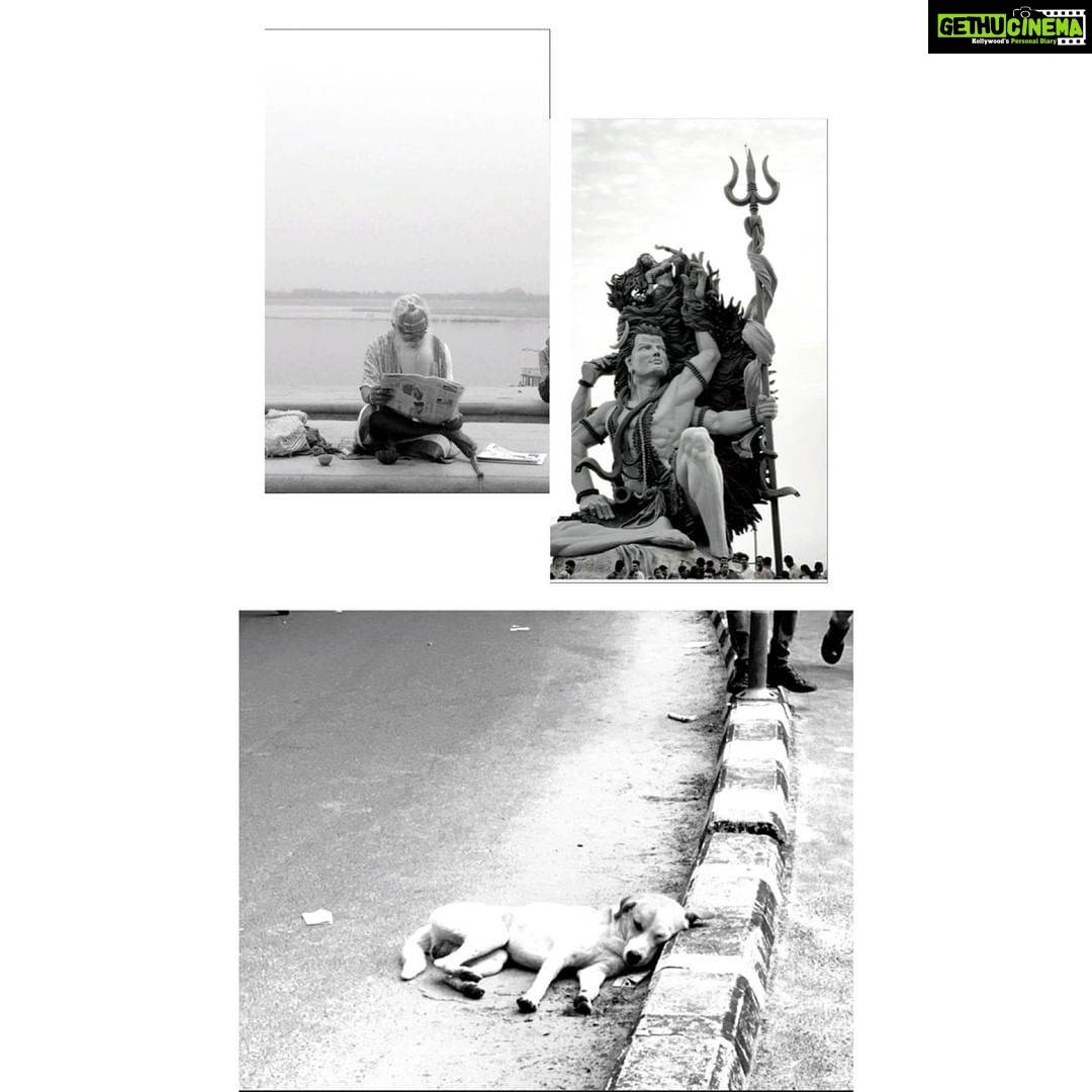 Radha Instagram - Kaala, Pictorial Stories In Black & White. A Coffee Table book which celebrates the colour black & a strong message against racial discrimination by @anandjs ☺️☺️ Lord Shiva. Bholenath, I feel that the portrait of the statue of Lord Vishwanath can be depicted majestically in Black & White. The Power, The Elegance, Grace & Glory is astonishing in black and white shots compared to the colour ones. Agni. Fire. It burns. Every emotion whether it’s love, anger, pain or anything, we say “it burns. “ Agni has immense purity. “It has burned “ means it’s all over! Canine peacefully sleeping with its head down the divider. I feel the most blessed & lucky are the ones who can sleep peacefully in any given environment no matter what An old sadhu going through the newspaper. The atmosphere shares a common element of silence and calmness. Overall really loved the concept , beautiful shots and really fantastic quotes ! Best wishes ! @anandjs 💫
