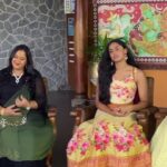 Radha Instagram - Relationship between an artist and media is like a family. After a long time felt wonderful doing a special family interview with them. Made everyone feel soo comfortable and created such a friendly environment. Did this long back but always wanted to share this.