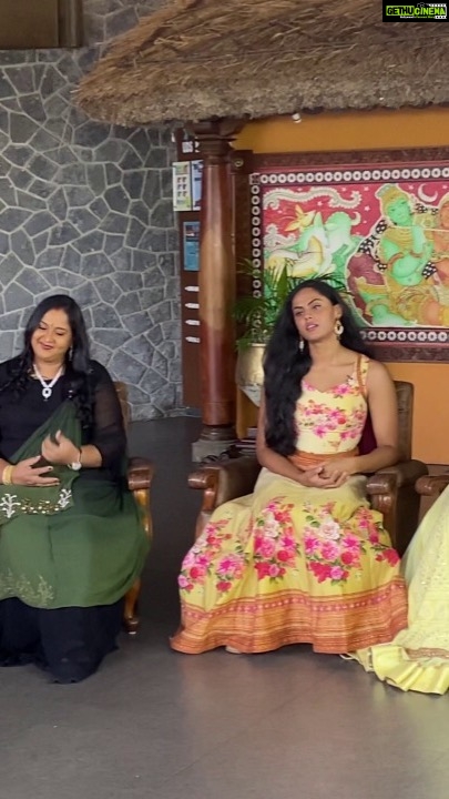 Radha Instagram - Relationship between an artist and media is like a family. After a long time felt wonderful doing a special family interview with them. Made everyone feel soo comfortable and created such a friendly environment. Did this long back but always wanted to share this.