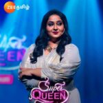 Radha Instagram - Watch the journey to find #superqueen among the super talented ladies with my Super cool @actornakkhul @zeetamizh every Sunday at 4pm!