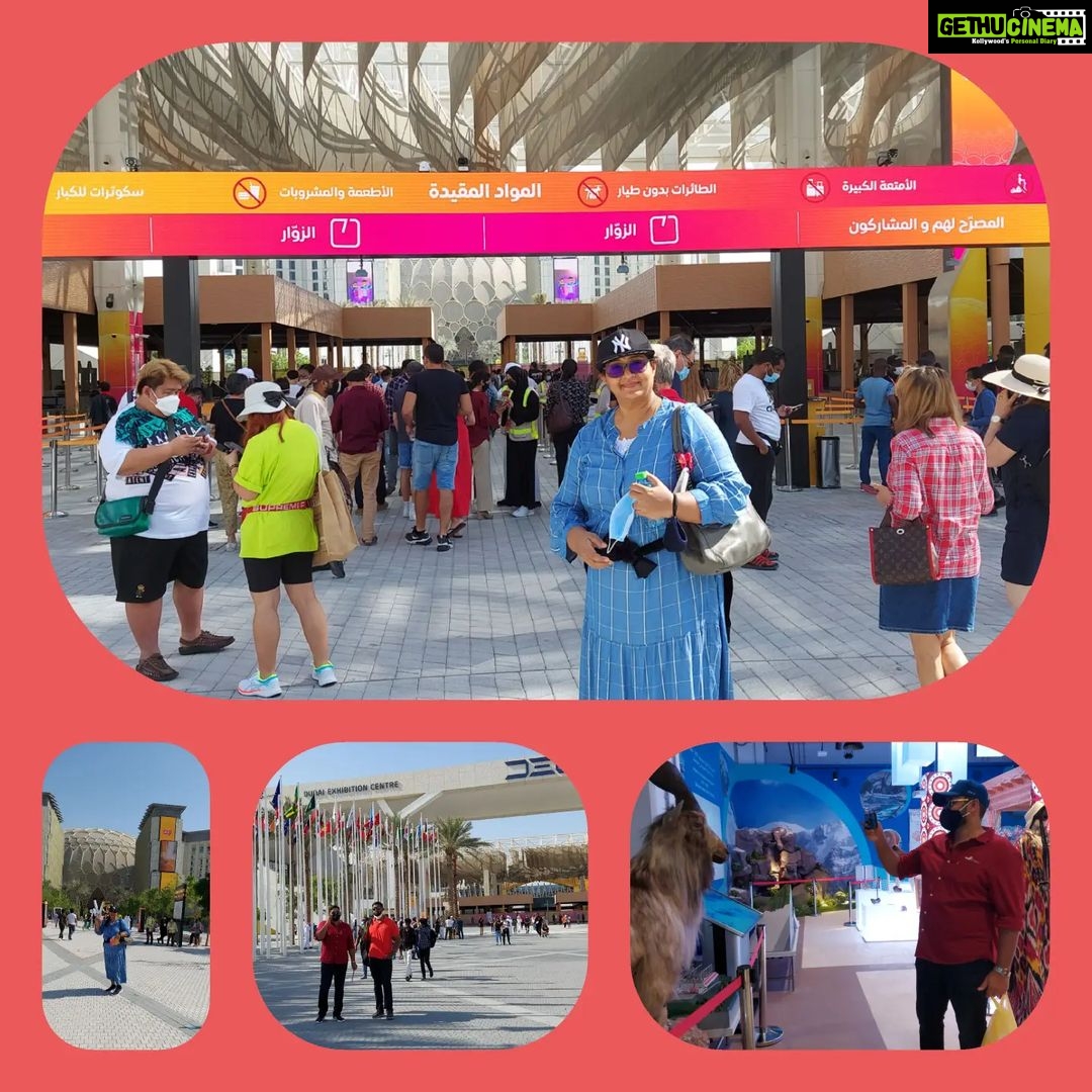Radha Instagram - Dubai expo2020 .aftr long time traveling out of India. #radhanair #dubai #futuregoals