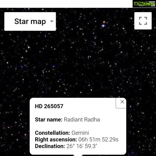 Radha Instagram - My Thulasi kutti is my forever santa. This year she got me a Gemini constellation star which is my zodiac sign named after me called "Radiant Radha" Love you my Tuchiš„°#radha #radhanair #daughterlove