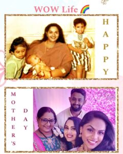 Radha Instagram - My kids taught me that Iam most patient human ♥️
The world if full of beautiful Mom’s who raise a beautiful next generation and prove that Mom is a walking Miracle!! 
MOM
———
WOW

#momlife #wowlife #radhanair