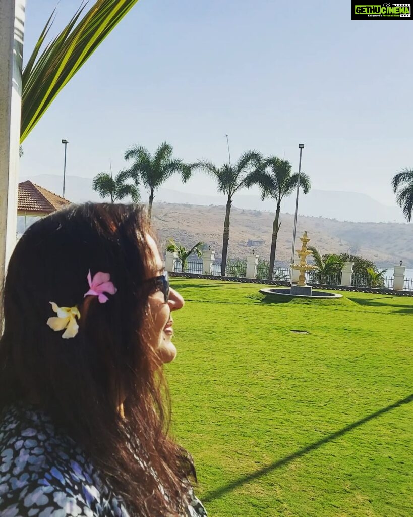 Radha Instagram - Starting my Valentines day in a serene paradise💚