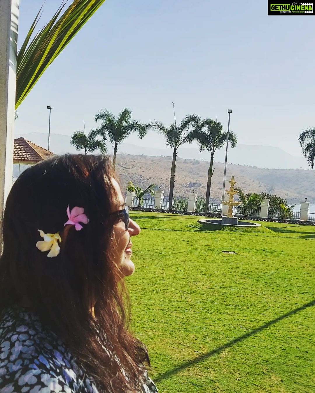 Radha Instagram - Starting my Valentines day in a serene paradiseđź’š