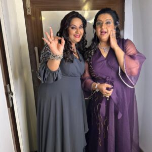 Radha Instagram - Sisters are the cherries in the cake of life. 
I feel so blessed to have Ambika chechi in my life. She is more my best friend than sister. We laugh , we cry, we fight, we talk, we dance, we sing, we live, we make best memories together.

“Having a sister is like having a best friend you can’t get rid of. You know whatever you do, they’ll still be there.” — Amy Li