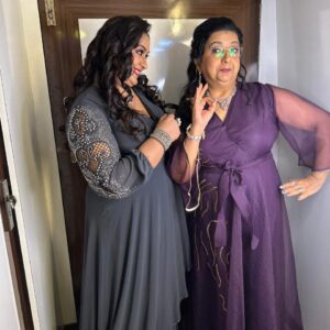 Radha Instagram - Sisters are the cherries in the cake of life. 
I feel so blessed to have Ambika chechi in my life. She is more my best friend than sister. We laugh , we cry, we fight, we talk, we dance, we sing, we live, we make best memories together.

“Having a sister is like having a best friend you can’t get rid of. You know whatever you do, they’ll still be there.” — Amy Li