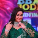 Radha Instagram - Hope you all enjoyed #bbjodi finale on @starmaa Outfit @rekhas_couture Styling @kirthana_sunil Jewellery @aditi_collection Hair accessories @wowhow.in Hair @jilani.shaik14 Makeup @ramesh.babu_makeupartist Annapurna Film Studio