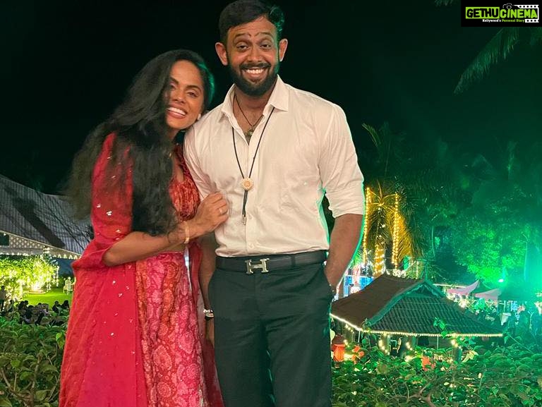 Radha Instagram - 2022 passed through a lot of good and bad memories & experiences. In 2023, throughout the year let’s celebrate happiness & success. Wishing you all an amazing year ahead. Sharing few glimpse from the amazing New Year Celebrations from UDS Kovalam. Special thanks to singer Thirumali for the rocking performance !! 🫶🏻🤗 #newyear #newyearseve #newyear2023 #newyearparty #newyearsresolution #happynewyear #newyearnewgoals #newyears @thirumali_ Uds Kovalam