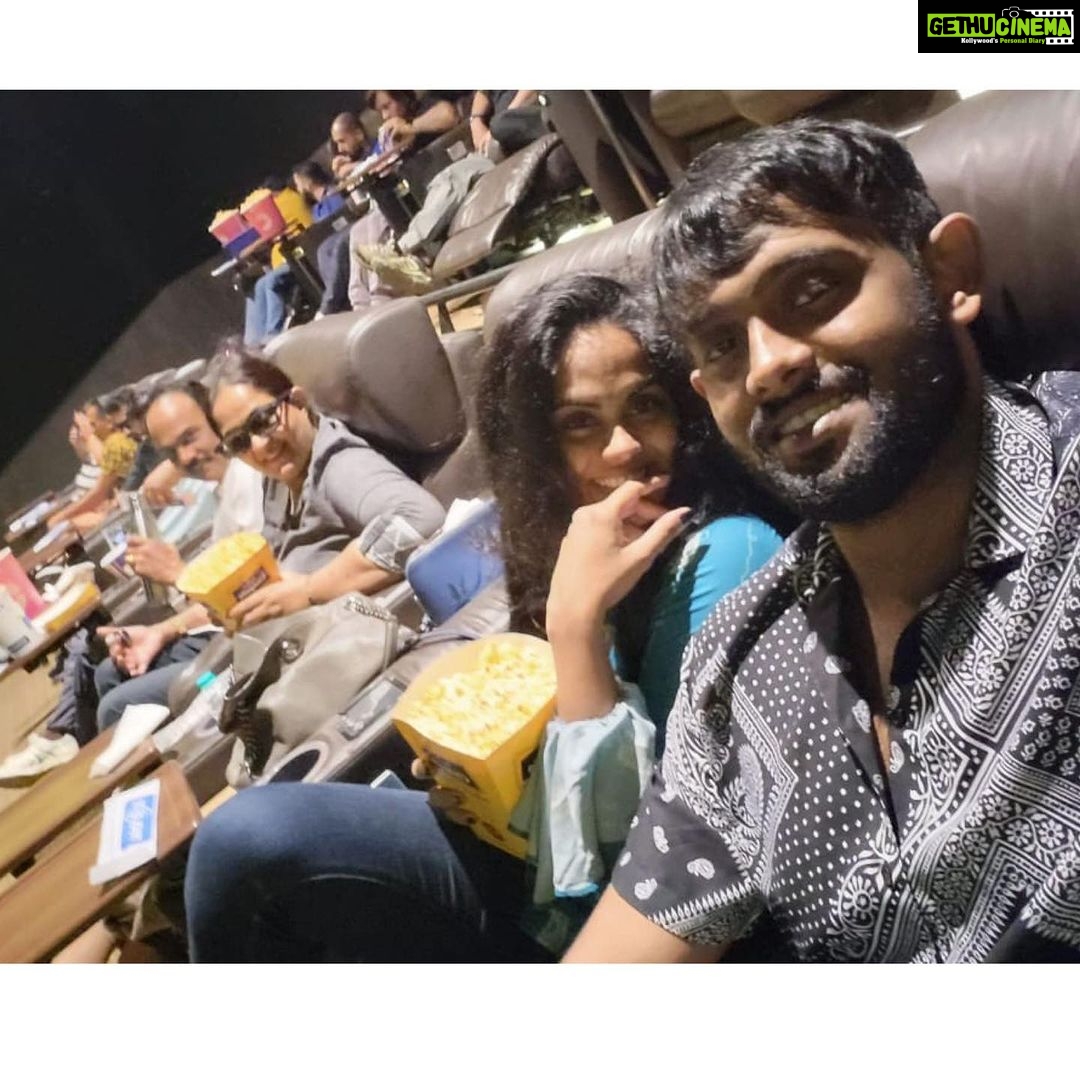 Radha Instagram - Watched “Avatar , The Way of Water “ with my lovely family.❤️ It shows the connection of humans with nature , especially water. “The sea is your home before your birth and after your death.” - felt this dialogue from the movie very touching. It will take you all to a new world ! Really spellbound ! Graphical masterpiece, indeed 🫶🏻✨ #avatar #avatarthewayofwater #avatar2 #jamescameron Karthika nair #radha #radhanair #udsnair #uds Avatar Mumbai - मुंबई