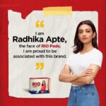Radhika Apte Instagram - It's been two years since I signed on @theriopads as their brand ambassador, and as I look back today, I feel deeply proud of the work we have done together. 🙏🏼 In 2020, we shot our first ad in which we 'dared' to show period blood as red🩸,instead of the usual science lab blue.What followed was great outrage! But RIO stuck through, and soon we became the FIRST Indian brand to show period blood AS IT LOOKS on national TV—a precedent, that I am pleased to note, has been followed by many other brands. ✨ From their inception as a brand focused on heavy flow, RIO has been one that has focused on speaking truth to power. We have together highlighted how painful, how depleting periods can be; and encouraged women to speak up and ask for #BetterPeriods. RIO's range of products offers pads for every flow, even menopause—a condition that every woman goes through and yet, few ever talk about. Even now, hundreds of women think rashes, staining and leaks are normal. Despite half the world's population dealing with periods, conditions such as endometriosis and PCOS remain virtually unknown. Women suffer in silence, without reaching out or visiting their gynaecologists. @theriopads and I work to change that. And we hope you will join us. Comment with a 💪🏼 and your own stories.