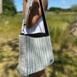 Radhika Apte Instagram - Happy world environment day 🌍🌳♥️ Thank you @recharkha_ecosocial for my wonderful upcycled handwoven bag! This bag is made from thousands and plastic bags that could have been thrown in the ocean but instead were collected, cleaned and made into this beautiful bag using the traditional charkha and handloom by a community of tribal women and artisans. This is their livelihood and it’s a step towards making an effort to save our beautiful planet. Visit @recharkha_ecosocial and order your bag! A little change to your lifestyle can make a big one to our community and environment 🌊 🌺