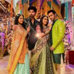 Radhika Muthukumar Instagram - Yes guyz from today onwards watch sasural simar ka 2 mon-sat at 6 pm only on colors ♥️♥️ Posted @withregram • @karansharmaa_official Today Onwards - These fantastic 4 @radhikamuthukumar_official @avinashmukherjee_ @tanyasharma27 are coming to entertain you at 6pm only on @colorstv . Do watch #sasuralsimarka2 MONDAY TO SATURDAY at 6pm NOW 🥰🙏