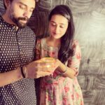 Radhika Muthukumar Instagram - Diwali celebration with my special person♥️