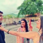Radhika Muthukumar Instagram - Narayans♥️♥️ @akashrjagga @tanyasharma27 #sasuralsimarka2 #ssk2 #simar #reema #gagan #siblingsgoals
