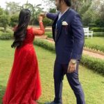 Radhika Muthukumar Instagram - Rab ne bana di jodi ❣️ Woh kehte hain…. @avinashmukherjee_ @colorstv @rstfofficial #sirav #simar #aarav #ssk2