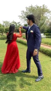 Radhika Muthukumar Instagram - Rab ne bana di jodi ❣️
Woh kehte hain….
@avinashmukherjee_ 
@colorstv 
@rstfofficial 

#sirav 
#simar 
#aarav 
#ssk2