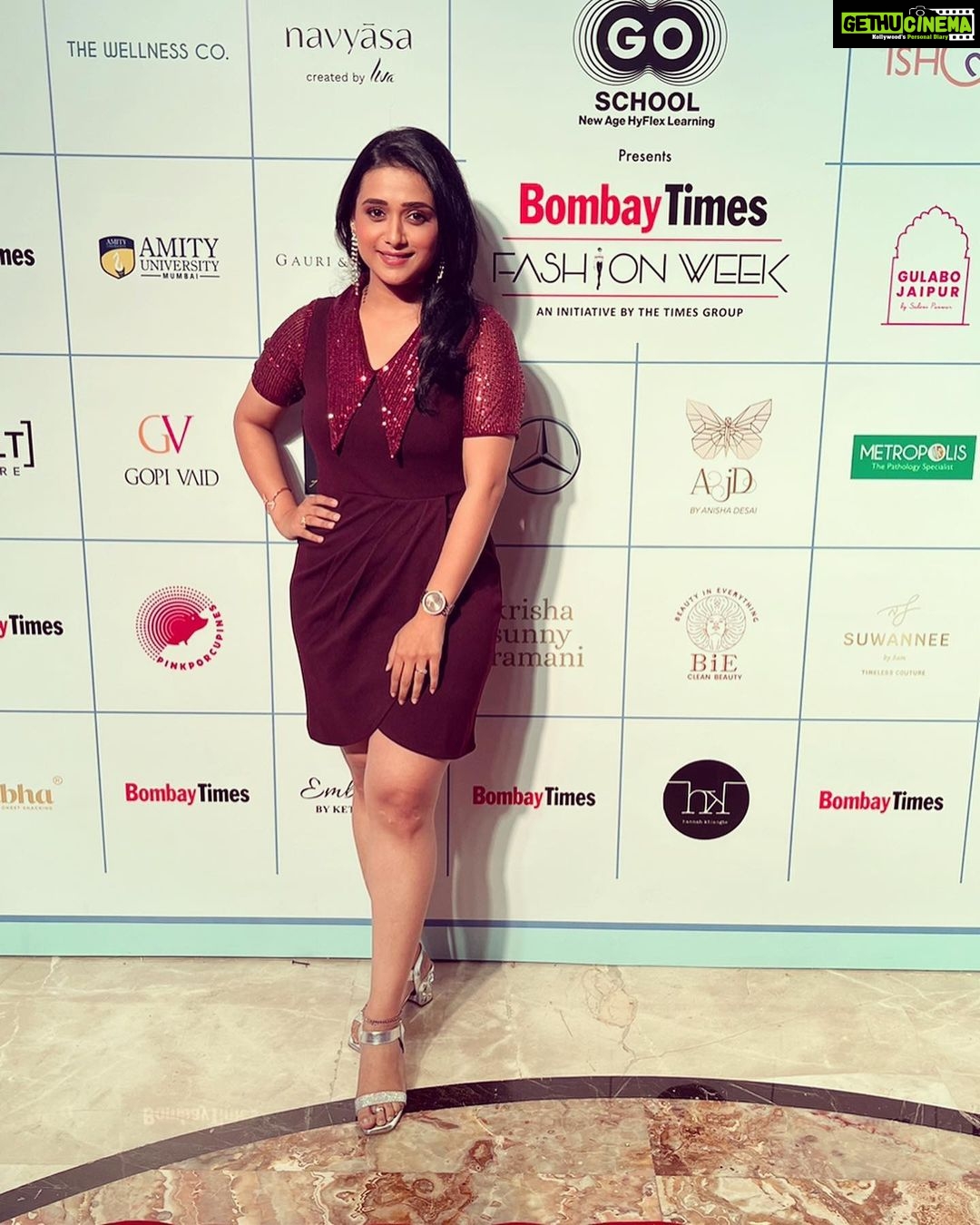 Radhika Muthukumar Instagram - my two favourites @akashrjagga @summitbhardwaj #bombaytimesfashionweek #athena #fashionshow #instagood #instapost Styled by: @styling.your.soul Makeup: @yashmakeup98 Dress by: @athenalifestyle.in