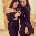 Radhika Muthukumar Instagram - There is something beautiful about the unforced bonds the energy is real @itsshubhanshisingh 💗 #simar #aditi #ssk2