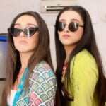 Radhika Muthukumar Instagram - Guess who completed 6 months 🤍 on @colorstv ❤️grateful for all the immense love you give us as #reemisimi - Your goofy agents from ssk2 ✨ @radhikamuthukumar_official #ssk2 #tanyasharma #colors #radhikamuthukumar #reels #explore #trending #agent