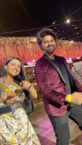 Radhika Muthukumar Instagram - Chalti hain kya 9 se 12 ? .. That’s not how exactly Aarav flirts with Simar, but unpredictability is always cherished by women. 
- caption by @avinashmukherjee_ typing on @radhikamuthukumar_official’s phone ;)