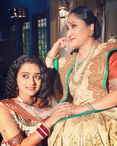 Radhika Muthukumar Instagram - Badi maa❤️
@jayatibhatia 😍😍
@colorstv 
@rstfofficial 
#ssk2 #simar #colors #instapost