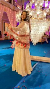 Radhika Muthukumar Instagram - Self love❤️🥰 

#instareels #colors #ssk2 #simar 

@colorstv @rstfofficial