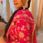 Radhika Muthukumar Instagram - Happy lohri♥️ #simar #sasuralsimarka2 #ssk2 #sirav #colorstv #voot #vootselect #radhikmuthukumar Makeup by @yashmakeup98 Hair by @vishwkarma.naina