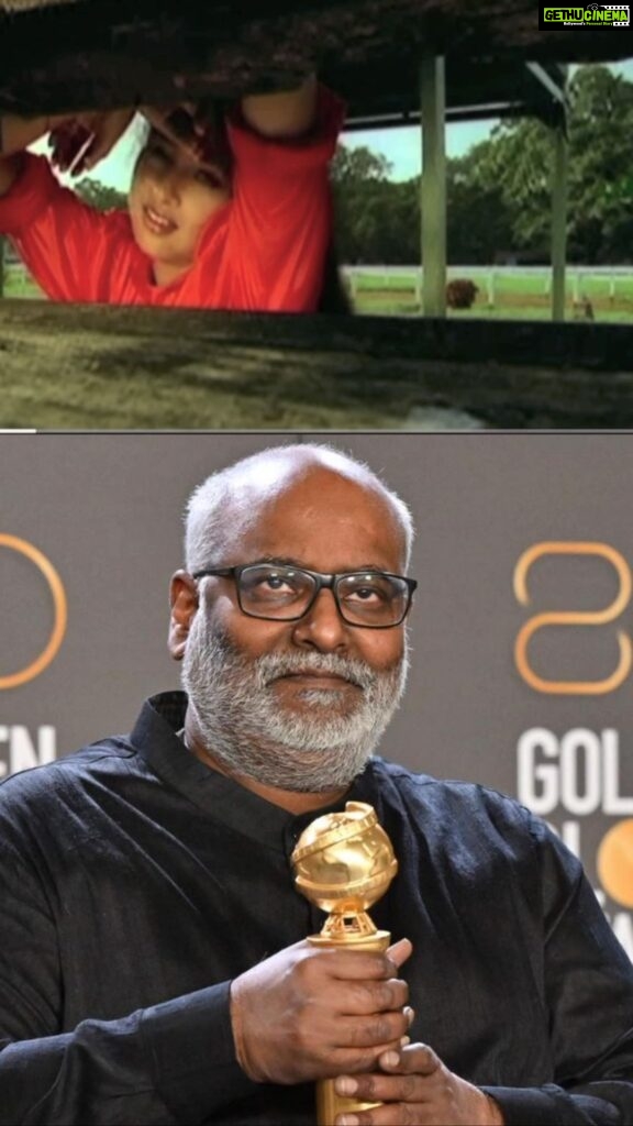 Rahman Instagram - Congratulations MM Keeravani For the golden globe award. We are so proud. Am also fortunate to have worked in a super hit song of your composition with one word lyric titled Niveda from the movie Nee Pathi nan Pathi. #musician #indianmusic #tollywood #tamilcinema #telugumusiclovers