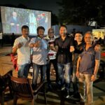 Rahman Instagram - Fantabulous Match isn’t it. One of the best ever finals of FIFA. Also watching it with friends, hooting, cheering, banging table , Was so exciting last evening. @ajayjohns2018 , San David , Murugan , Elanchezhian and Sri ram. #fifaworldcup2022 #football #argentinafanskerala Guindy Race Course