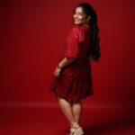 Rajisha Vijayan Instagram - Who said Red can’t be fun! ♥️ @house_of_vandy @jiksonphotography @rizwan_themakeupboy