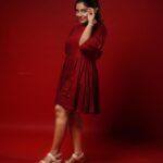 Rajisha Vijayan Instagram - Who said Red can’t be fun! ♥️ @house_of_vandy @jiksonphotography @rizwan_themakeupboy